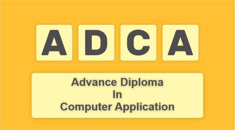ADVANCE DIPLOMA IN COMPUTER APPLICATION ( M-01 )
